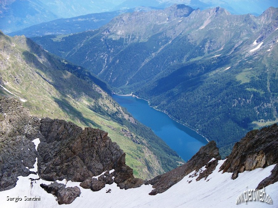 36 Lago di Belviso visto dal Gleno.JPG